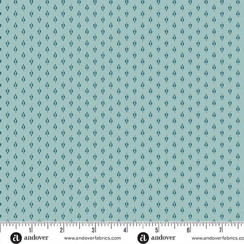 Andover Fabrics Farmers Daughter by Laundry Basket Quilts Hayseed Garden Green