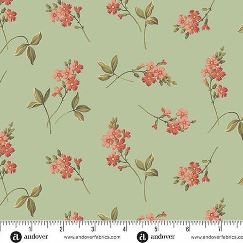 Andover Fabrics Farmers Daughter by Laundry Basket Quilts Cornflower Shortbread