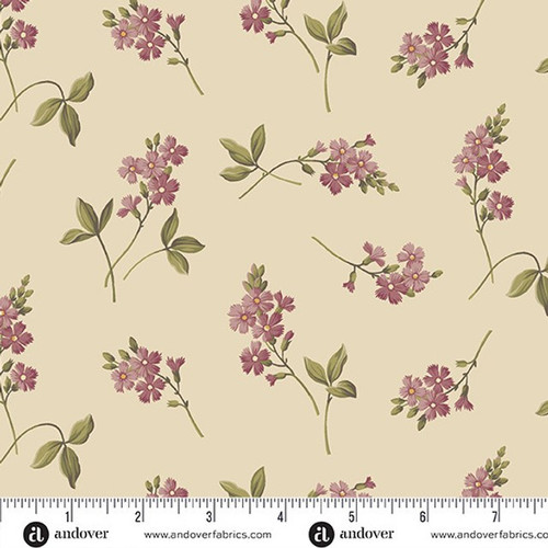 Andover Fabrics Farmers Daughter by Laundry Basket Quilts Cornflower Midnight