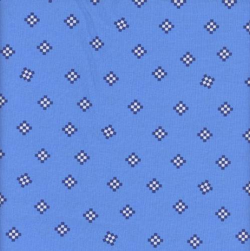 Andover Fabrics Amsterdam by Libs Elliott Rijks Cobalt Blue