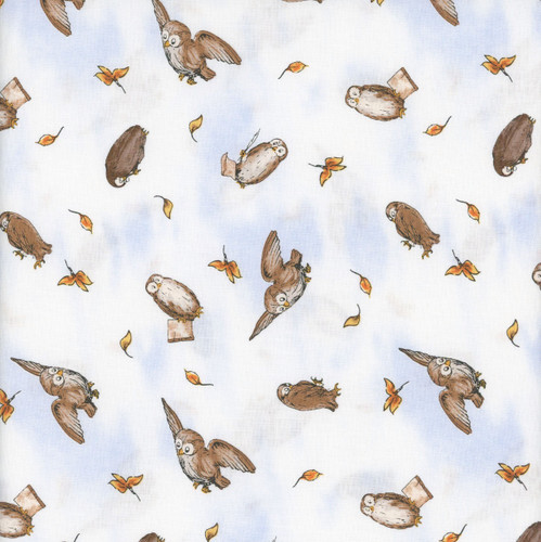 Studio E Fabrics Classic Winnie WA Dodge Winnie The Pooh Blue Owl in the Sky