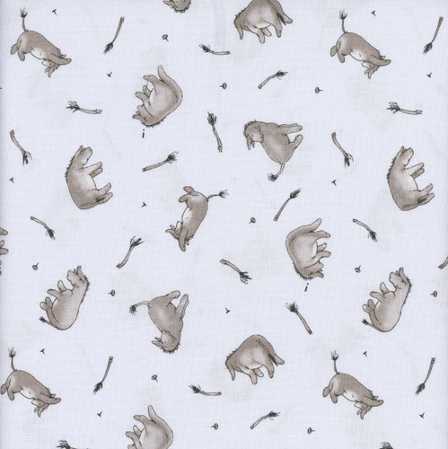 Studio E Fabrics Classic Winnie WA Dodge Winnie The Pooh Purple Eeyore and Tail