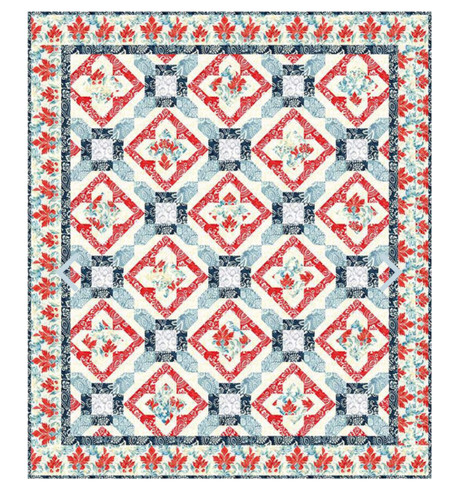 Riley Blake Fabrics Decorator Style Batiks Americana Javanese Dreaming Quilt Kit