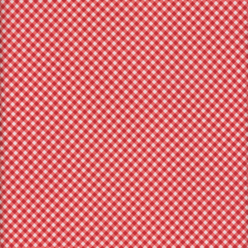Benartex Fabrics Red, White & Sweet Nicole DeCamp Sweet Gingham Red