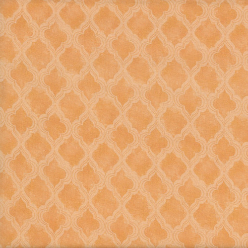 Clothworks Fabrics Hummingbird Days Katie Pertiet Damask Yellow Orange