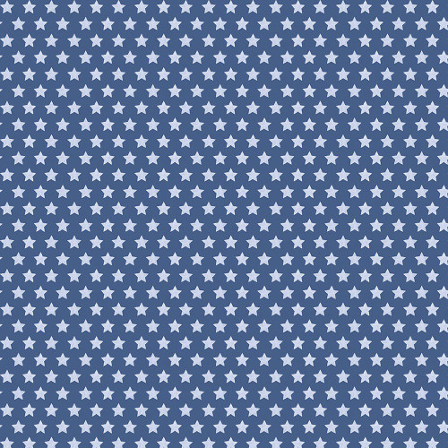 Clothworks Fabrics Americana Beth Grove Stars Navy Denim Blue