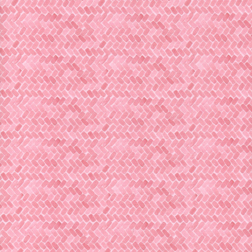 Clothworks Fabrics Sunlit Sonnet Heatherlee Chan Basketweave Pink