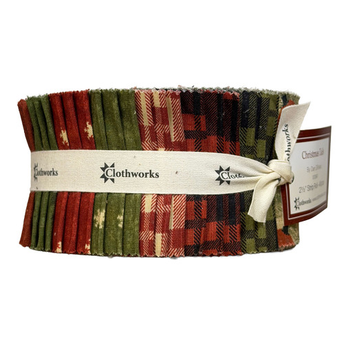 Clothworks Fabrics Christmas Tails Dan DiPaolo Strip Roll