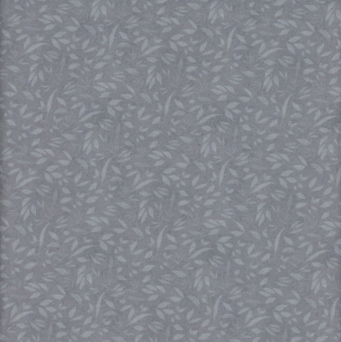Lumin Fabrics White Owl Textiles Fundamentals Foliage Iron Grey