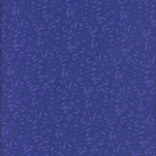 Lumin Fabrics White Owl Textiles Fundamentals Foliage Blurple Blue Purple