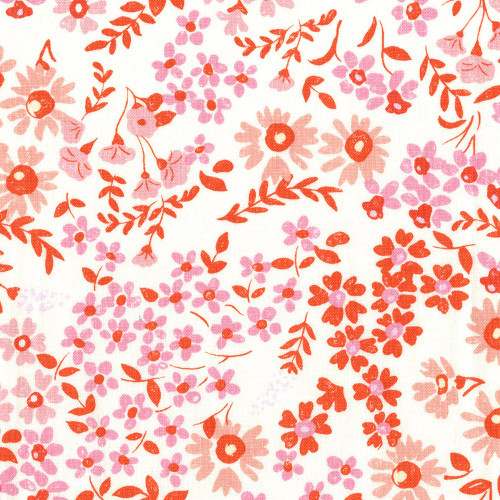 Studio E Fabrics Joann Fabrics Field Flowers Pink Rose Cream