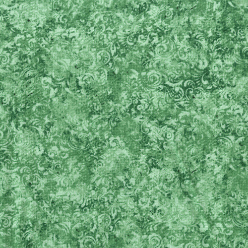 Studio E Fabrics Joann Fabrics Romantic Leaf Scroll Texture Green Tea