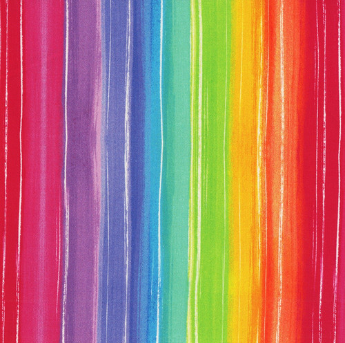 Timeless Treasures Fabrics Living Color Chalk Stripe Bright