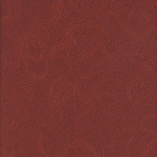 Timeless Treasures Fabrics Path to Freedom Topography Map Burgundy