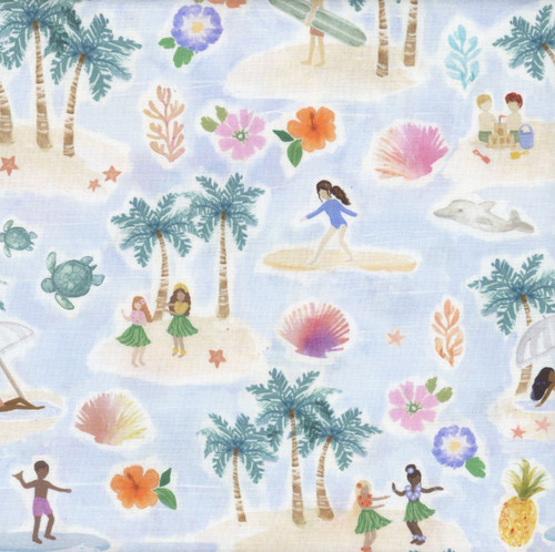 Dear Stella Fabrics Aloha Aloha Multi