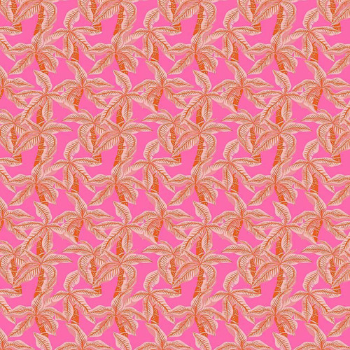 Dear Stella Fabrics Paradise Royale Palms Aurora