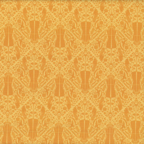 Dear Stella Fabrics Quilty Helpurrs Cats You Got The Notion Mandarin