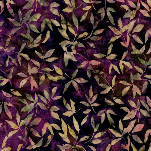 Timeless Treasures Fabrics Tonga Batiks Chateau Chateau Leaf Vines Sonoma