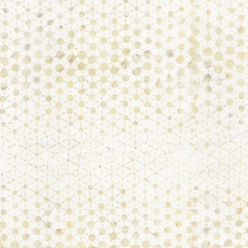 Timeless Treasures Fabrics Tonga Batiks Patriot's Pride Geo Hexi Grid White