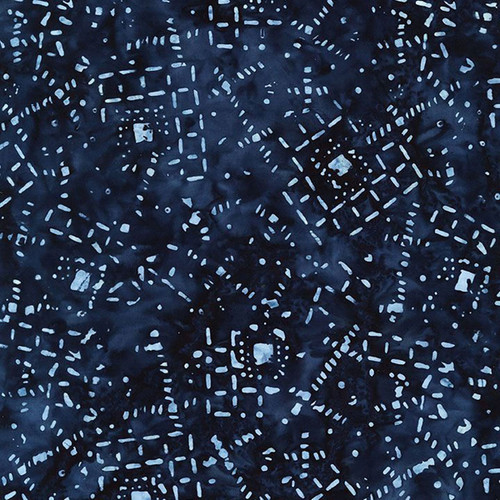 Timeless Treasures Fabrics Tonga Batiks Patriot's Pride Geo Lines & Dots Combat