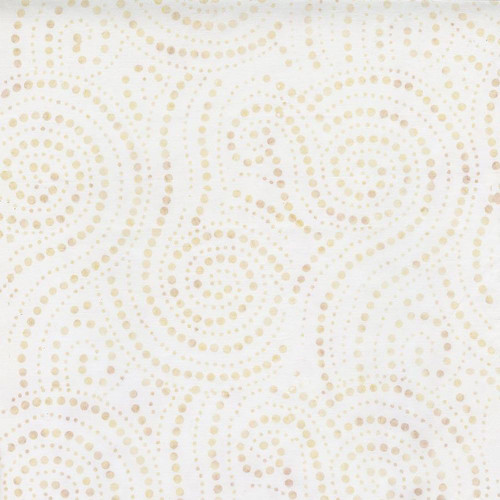 Timeless Treasures Fabrics Tonga Batiks Linen Large Loose Dotted Spirals Feather