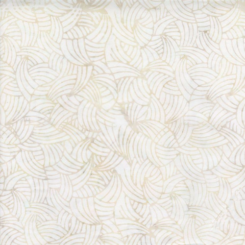 Timeless Treasures Fabrics Tonga Batiks Linen Fans Salt