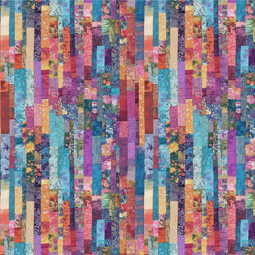 Timeless Treasures Fabrics 108 Inch Wide Quilt Back Quilt Patch Multi