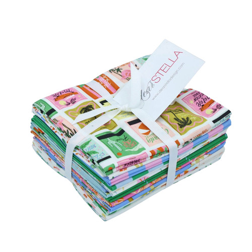 Dear Stella Fabrics Paradise Royale 12 Fat Quarters