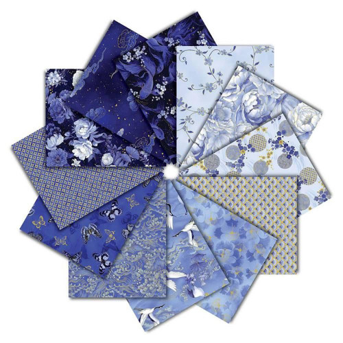 Timeless Treasures Fabrics Moonligtht 12 Fat Quarters Moonlight