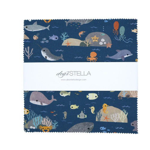 Dear Stella Fabrics Beyond the Sea Layer Cake 42 Ten Inch Squares Beyond the Sea