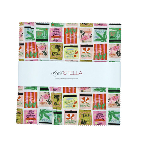 Dear Stella Fabrics Paradise Royale Layer Cake 42 Ten Inch Squares