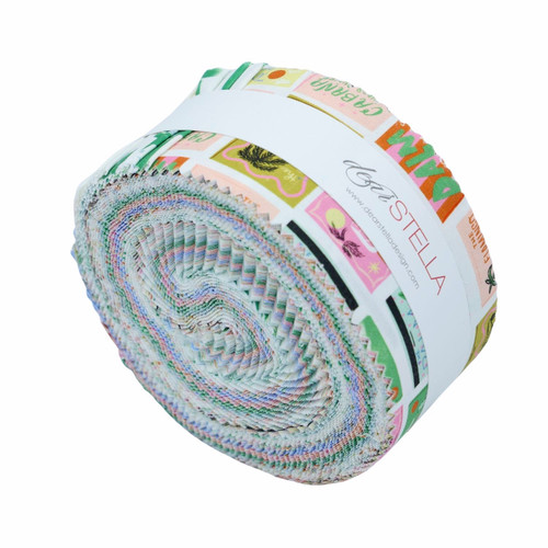 Dear Stella Fabrics Paradise Royale Jelly Roll 40 Fabric Strips 2.5 by 44 inch Paradise