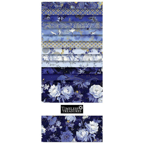 Timeless Treasures Fabrics Moonligtht Layer Cake Ten Inch Squares Moonlight