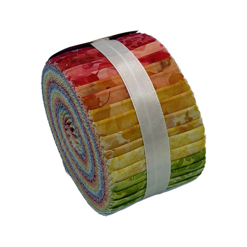 In The Beginning Fabrics Night and Day Jason Yenter Jelly Roll Fabric Strips