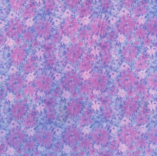In The Beginning Fabrics Day and Night Jason Yenter Purple Orchid Impression Flowers