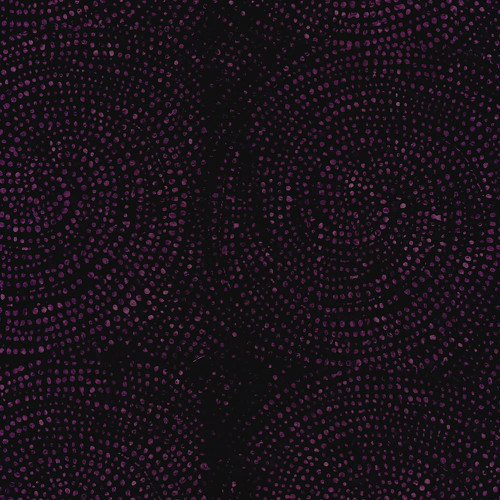 Timeless Treasures Fabrics Chateau Tonga Batiks Crush Deep Purple Spinning Dots