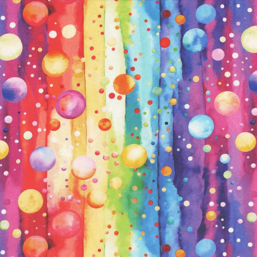 Blank Quilting Fabrics Bubble Pops 108 Inch Wide Quilt Back Tango Twist Designs Multi Texture