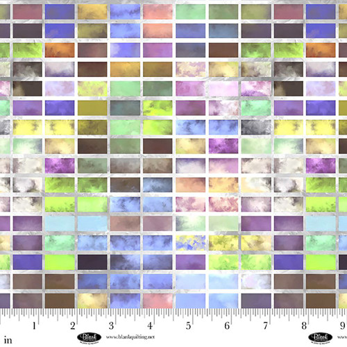 Blank Quilting Fabrics Metro Mirage Ray Heere Gray Window Blocks