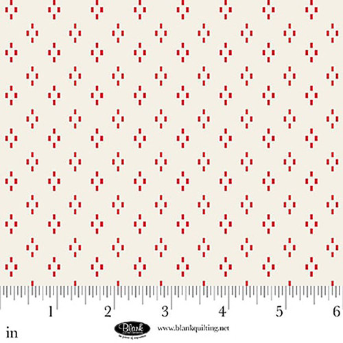 Blank Quilting Fabrics The Bright Side Jessica Dayon White Dash Diamonds