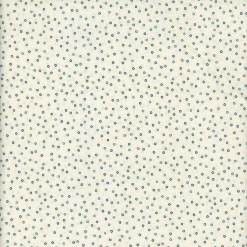 Henry Glass Fabrics Norwegian Forest Mary Jane Carey Cream Dots