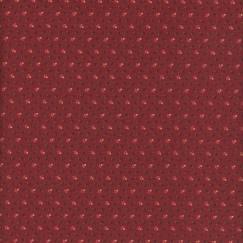 Henry Glass Fabrics Love Struck Kim Diehl Red Tulip Toss