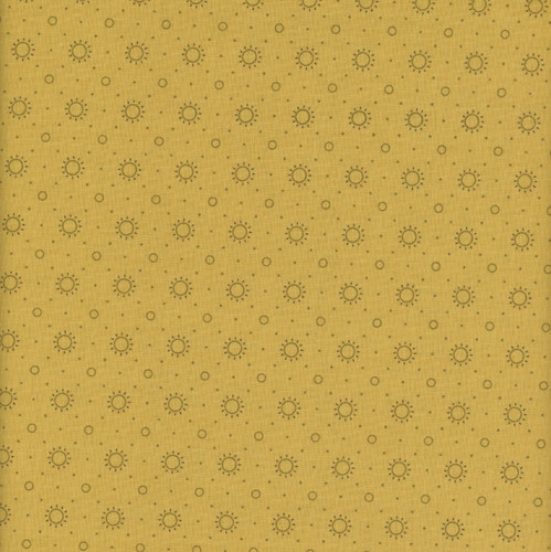 Henry Glass Fabrics Love Struck Kim Diehl Yellow Marmalade