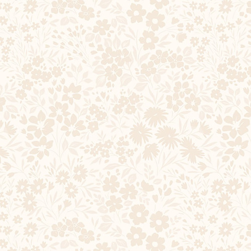 Studio E Fabrics Fabrics Elizabeth Max Tate Cream Floral Allover