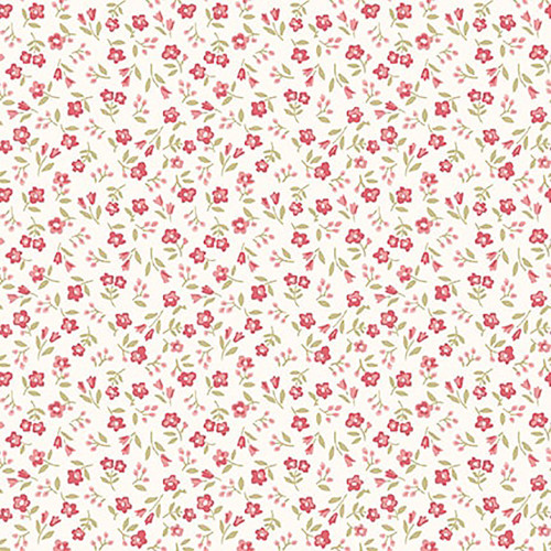 Studio E Fabrics Fabrics Elizabeth Max Tate Parchment Cream Ditsy Floral