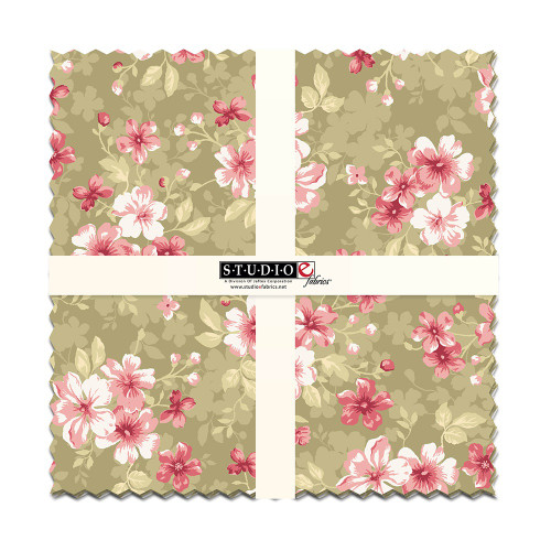 Studio E Fabrics Fabrics Elizabeth Max Tate Multi Layer Cake Ten Inch Squares
