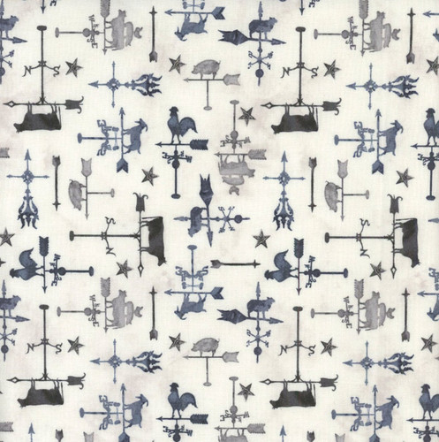 Studio E Fabrics Fabrics Farmhouse Fixer Upper Bayview Designworks Ecru Weather Vane