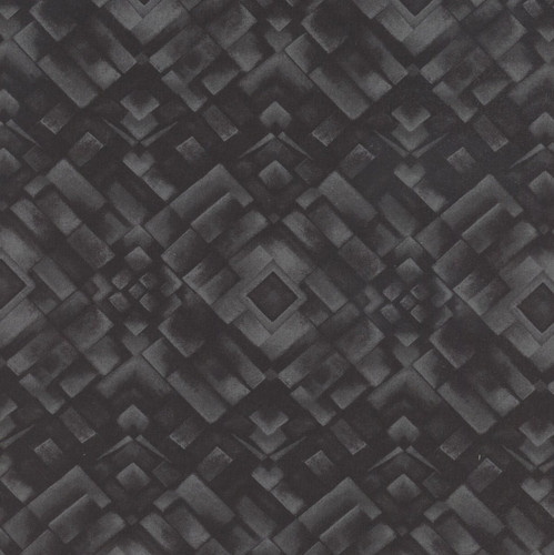 Studio E Fabrics Fabrics Flower Fusion Crazy Marie Black Mosaic