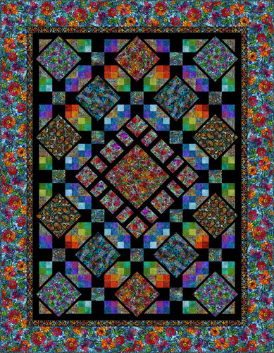 In The Beginning Fabrics Dear Clara Jason Yenter Dear Clara Queen Size Quilt Pattern