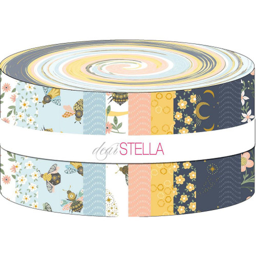 Dear Stella Fabrics Sting Like a Bee Jelly Roll 2.5 Inch Strips Sting Like Bee
