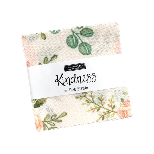 Moda Fabrics Kindness Deb Strain Mini Charm 2.5 Inch Squares
